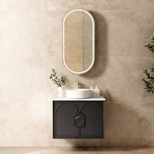 Laguna MKII 750mm Marble Countertop Wall Hung Single Vanity